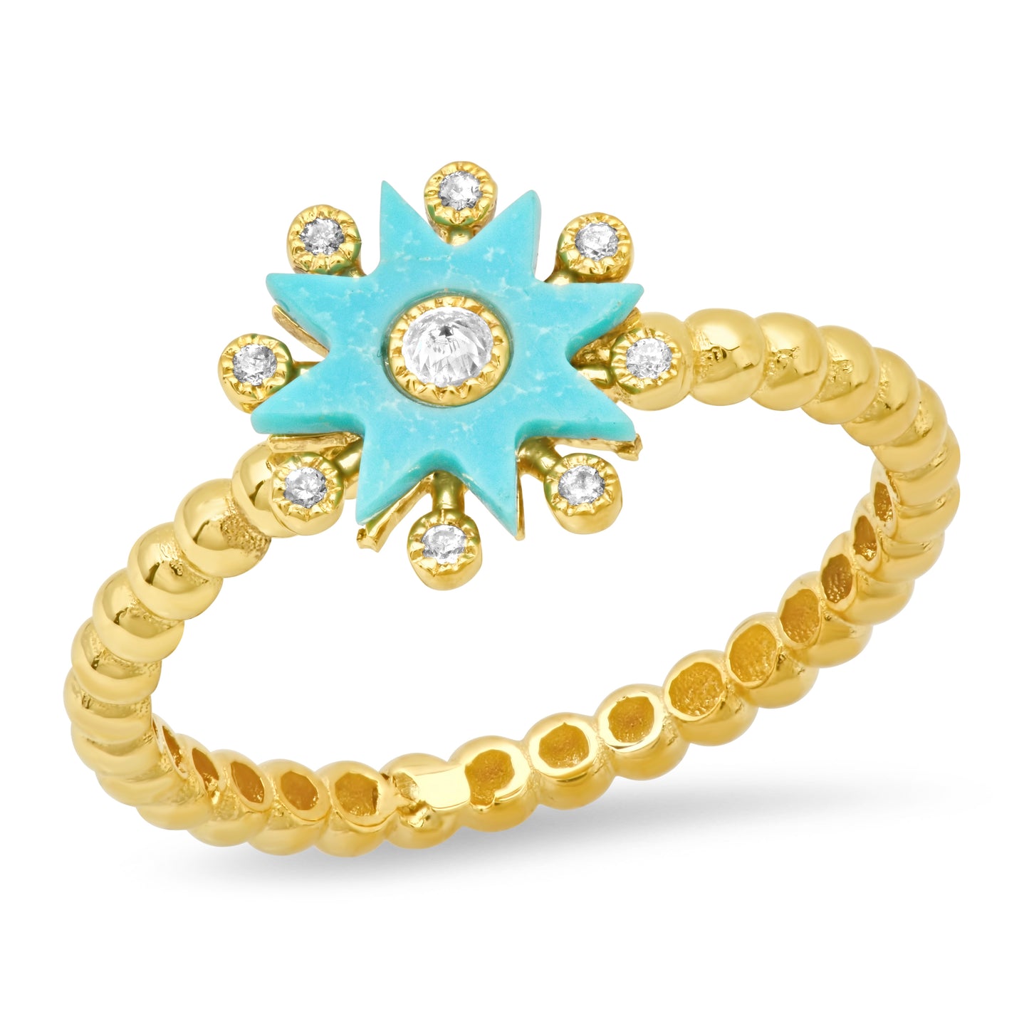 Comète Bubble Ring | 18K Rose Gold | Colette Jewelry
