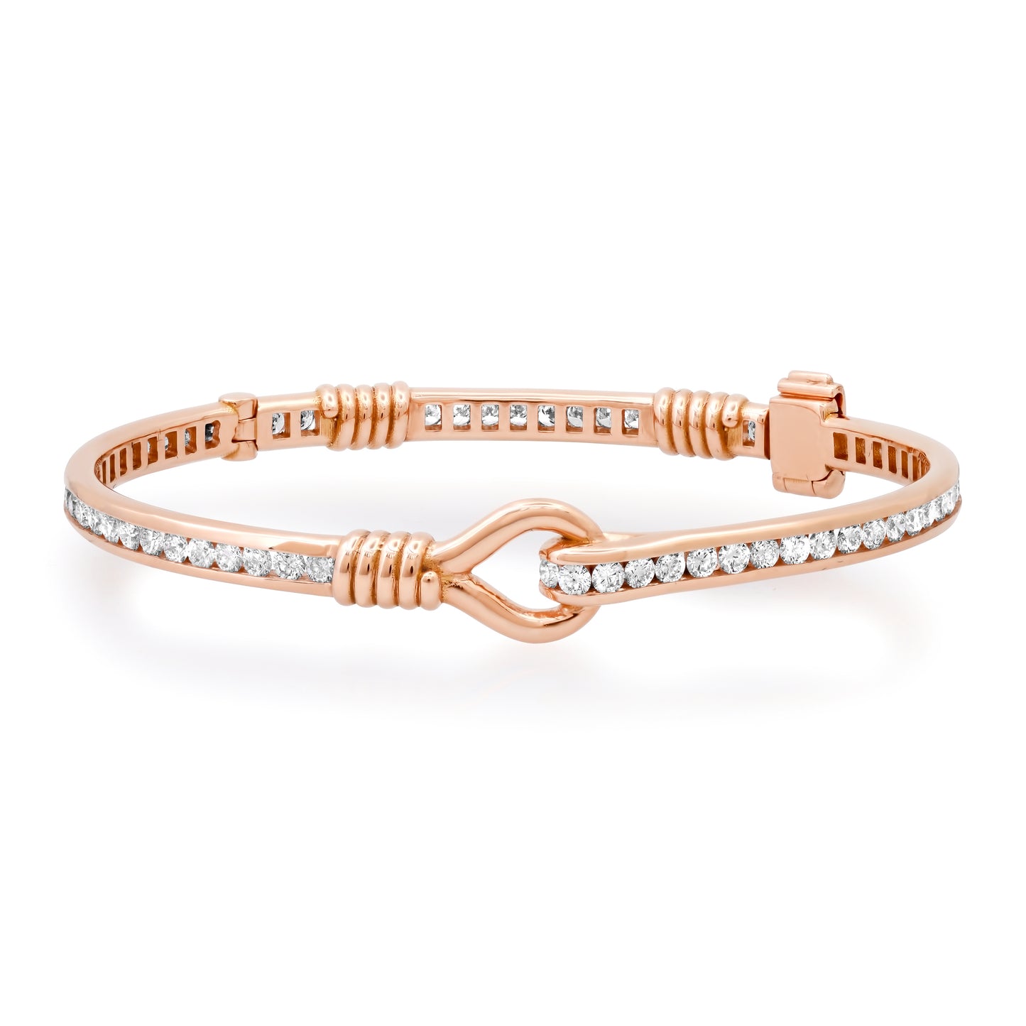 Toi et Moi Bracelet in 18K Gold with White Diamonds | Colette Jewelry