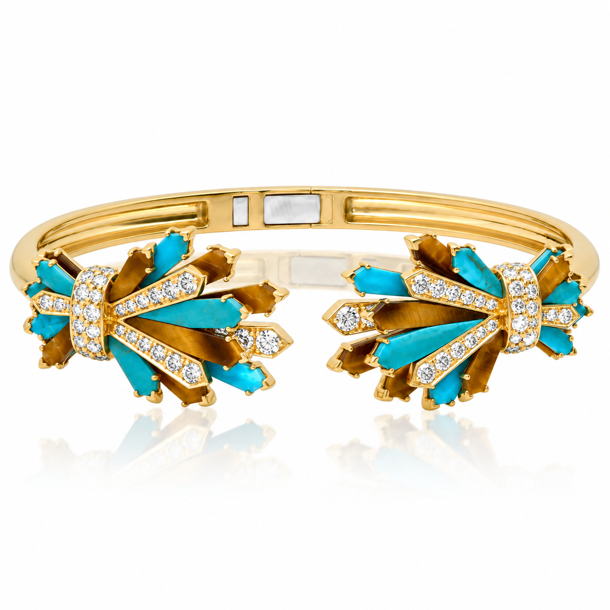 PENACHO Double Fan Bangle | Colette Jewelry
