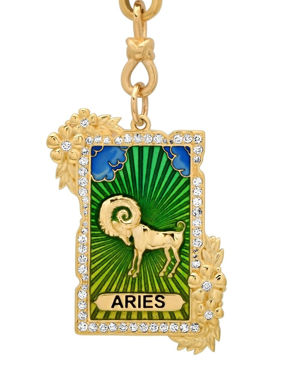 ASTROCOSMICA Sign Aries Pendant | Colette Jewelry