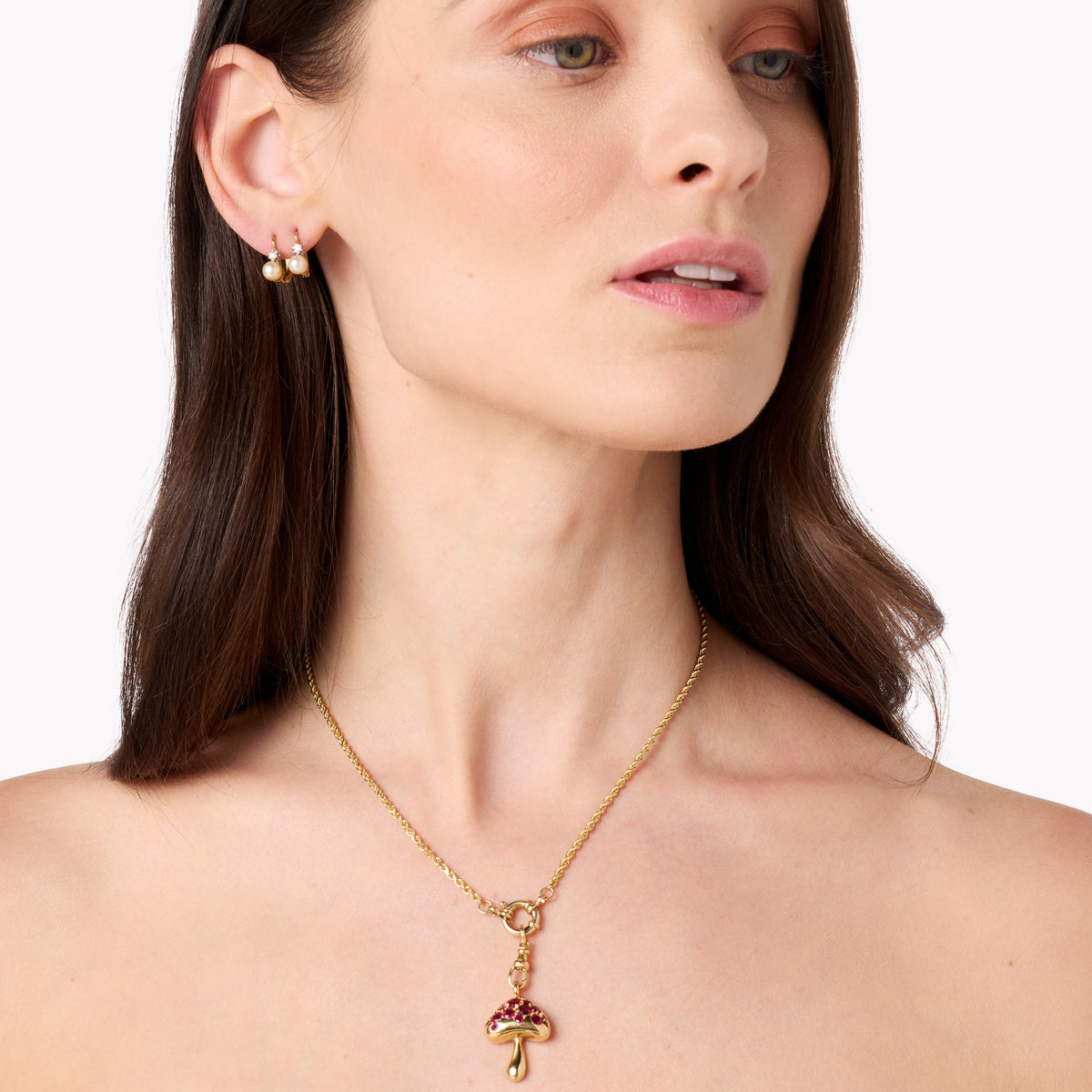 SYC Mushroom Pendant with Chain | Colette Jewelry