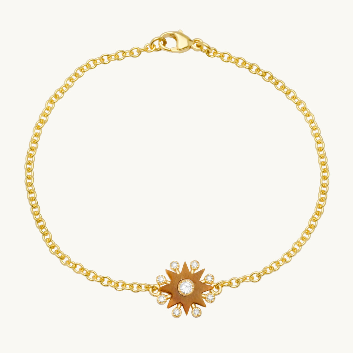 Comète Bracelet in Rose Gold in Sweet 16 Collection in 18K rose gold with diamond — Colette Jewelry