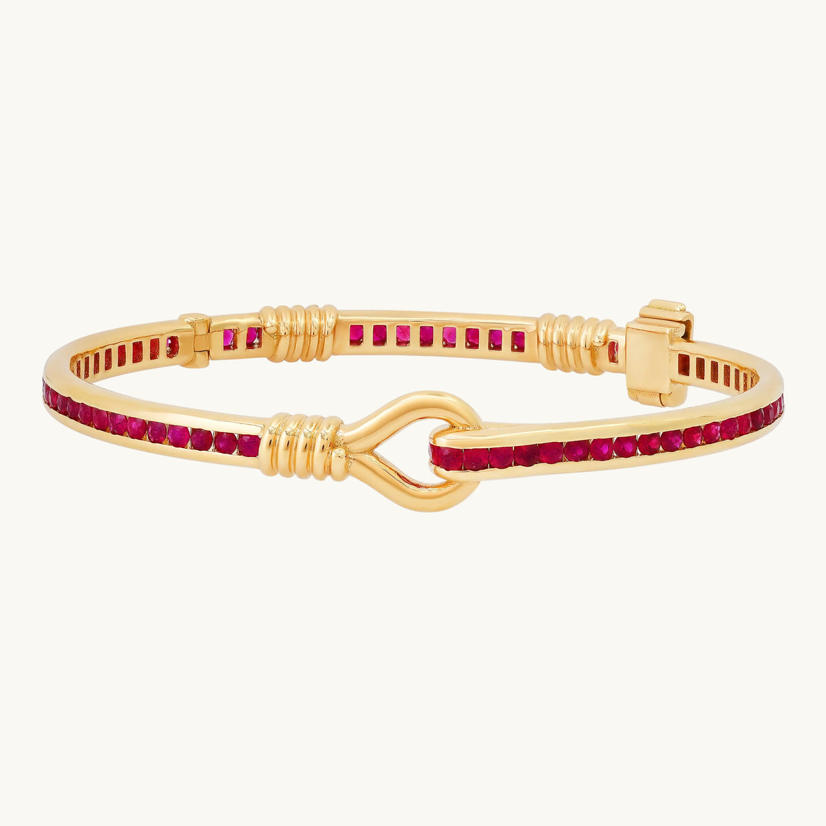 Toi et Moi Bracelet in 18K gold with white diamond — Colette Jewelry