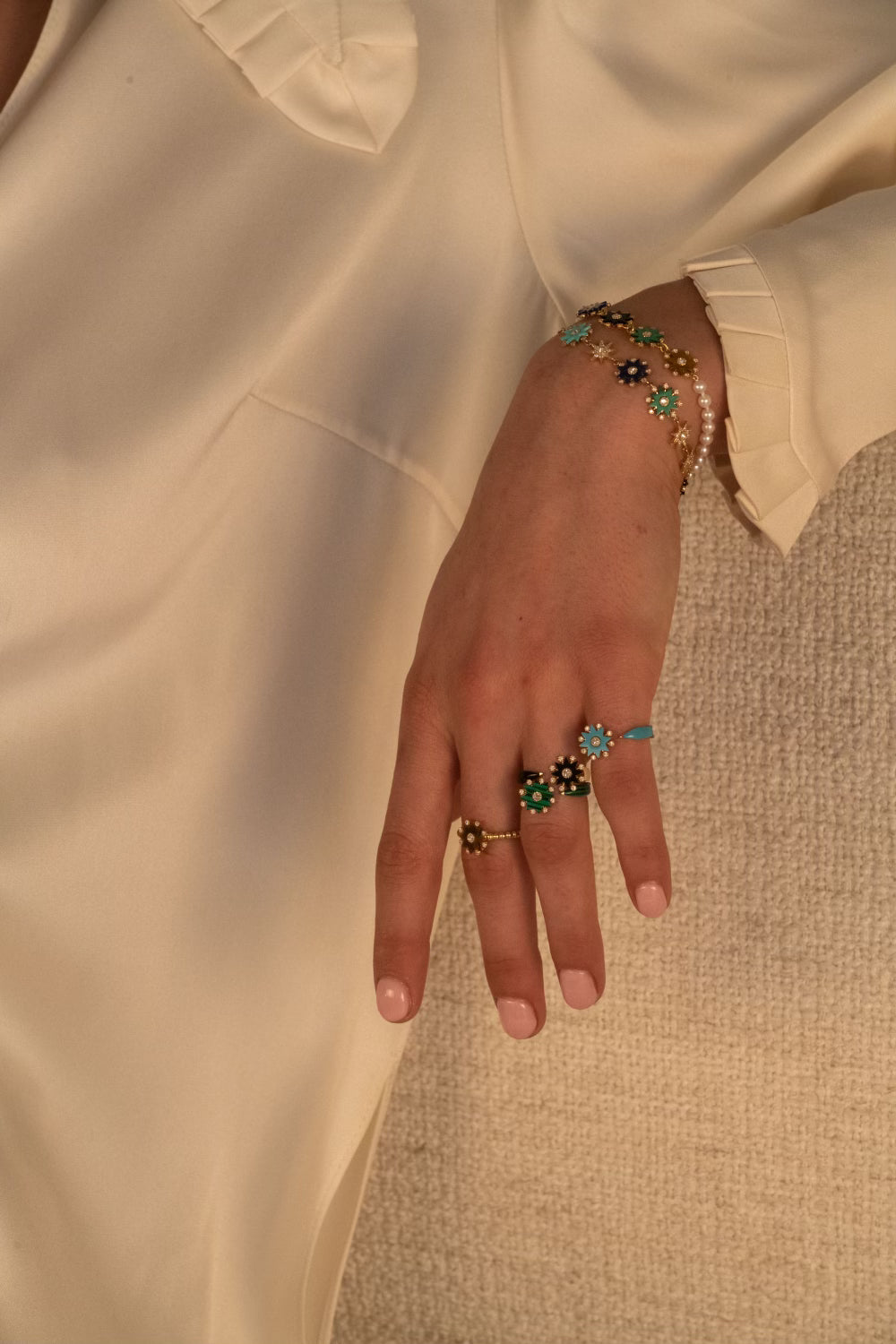 Comète Infinity Bracelet in Rose Gold | Colette Jewelry