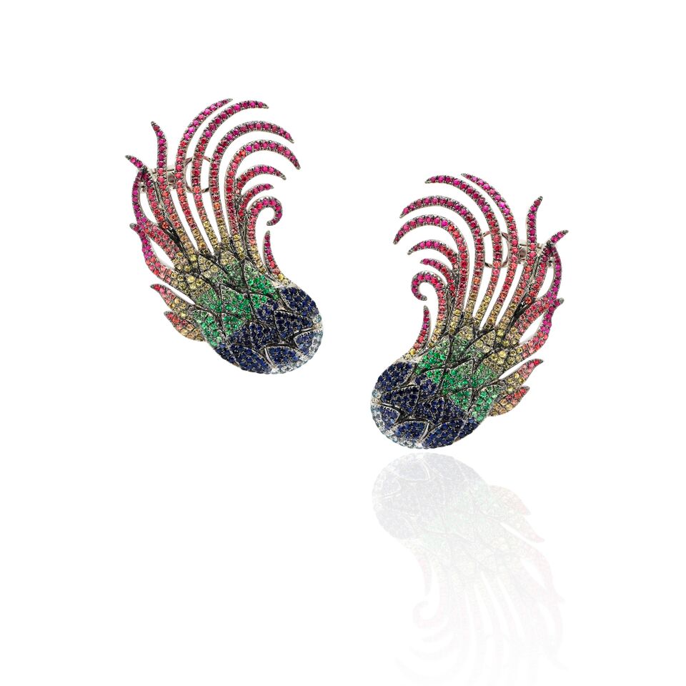 BLUE DRIFT Tropical Antalya Stud Earrings | Colette Jewelry