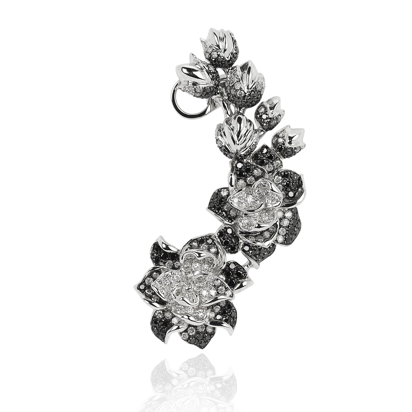 Ombré Bouquet D'or Stud Earrings | 18K Gold & Diamond | Colette Jewelry