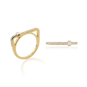 Maasai Pave Square Band - Four Colors