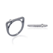 Maasai Pave Square Band - Four Colors