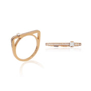 Maasai Pave Square Band - Four Colors