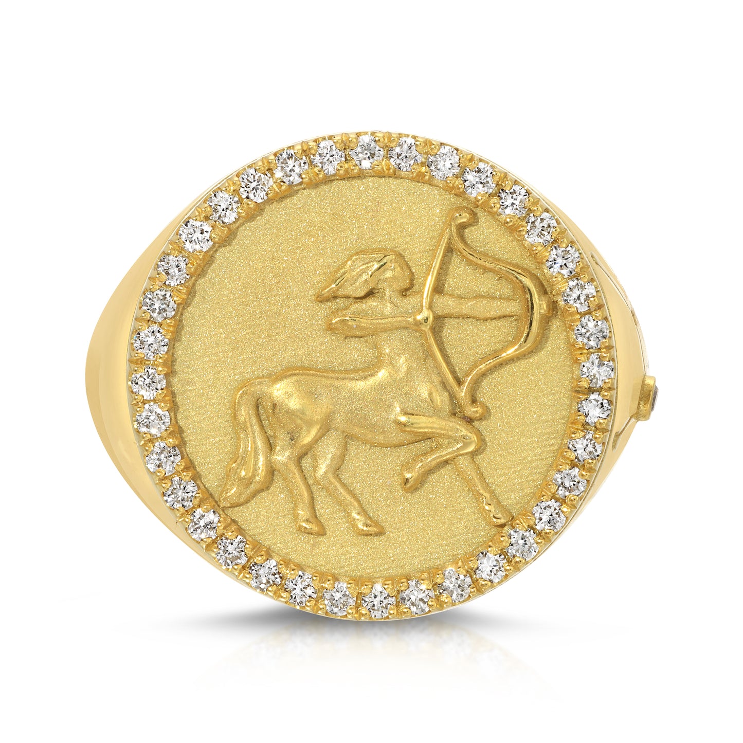 Sagittarius Ring – 18K Gold Zodiac Ring | Colette Jewelry