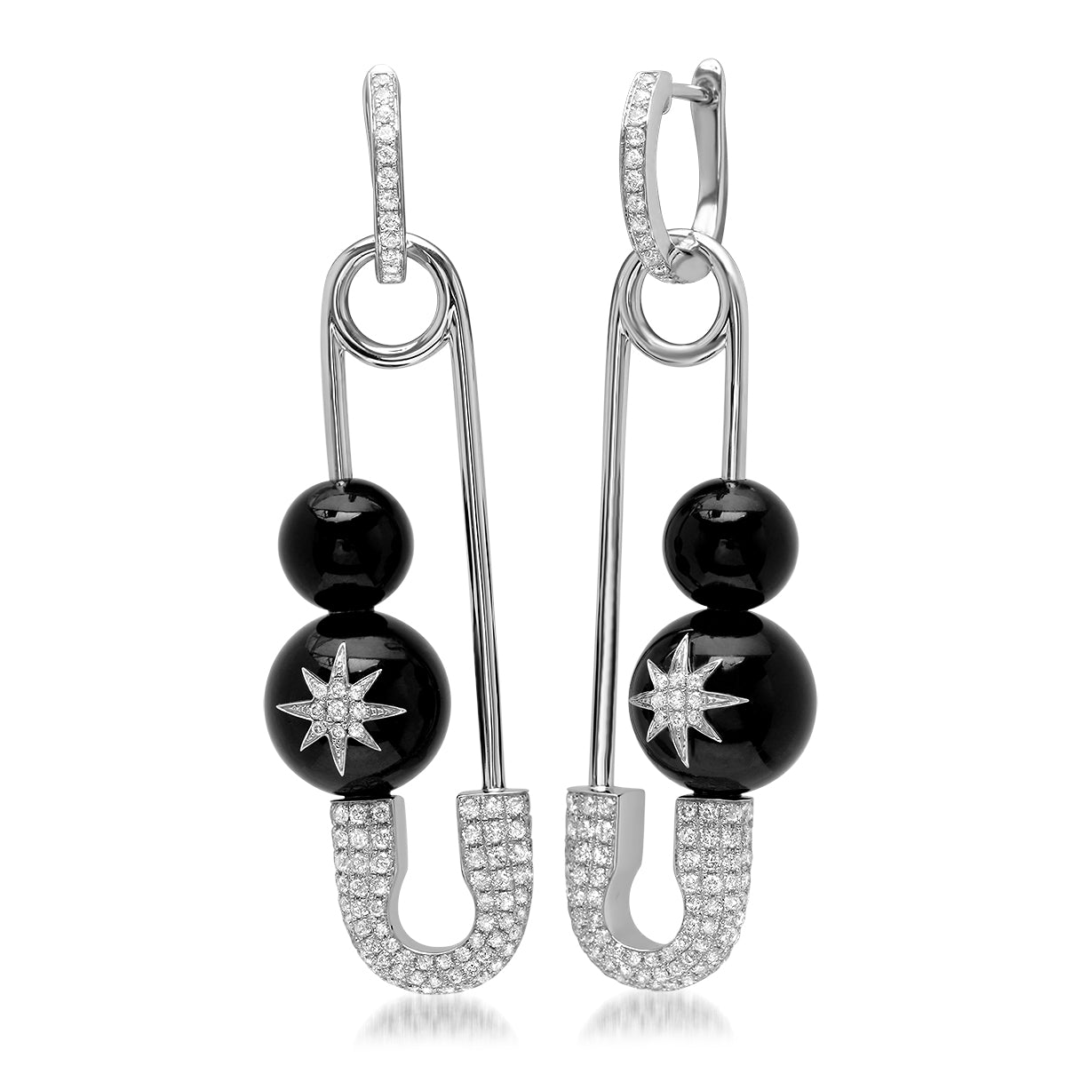 Auberon Stud Earrings | 18K Gold & Diamonds | Colette Jewelry