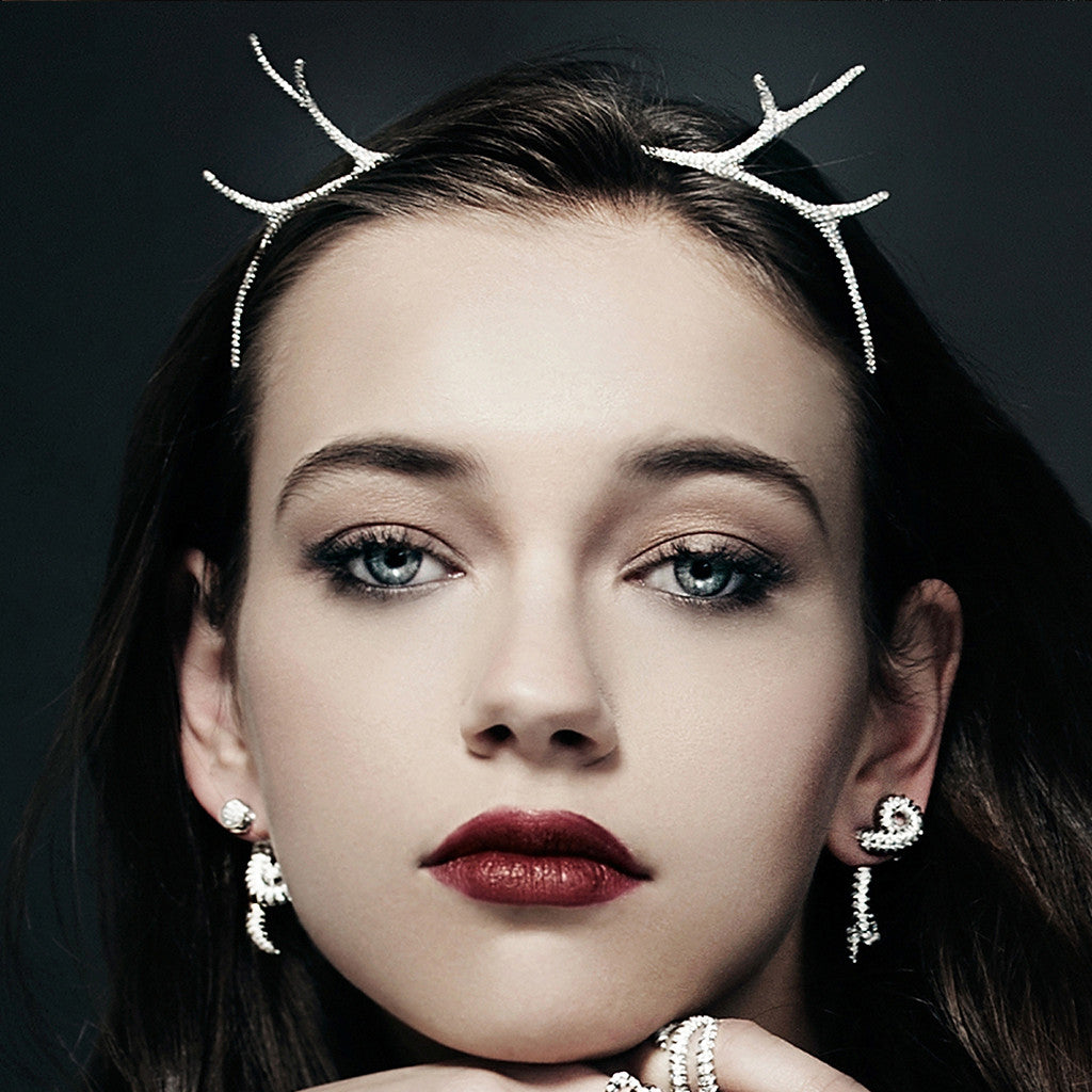 Reign Headband Crown 18K Gold & Diamonds – Colette Jewelry