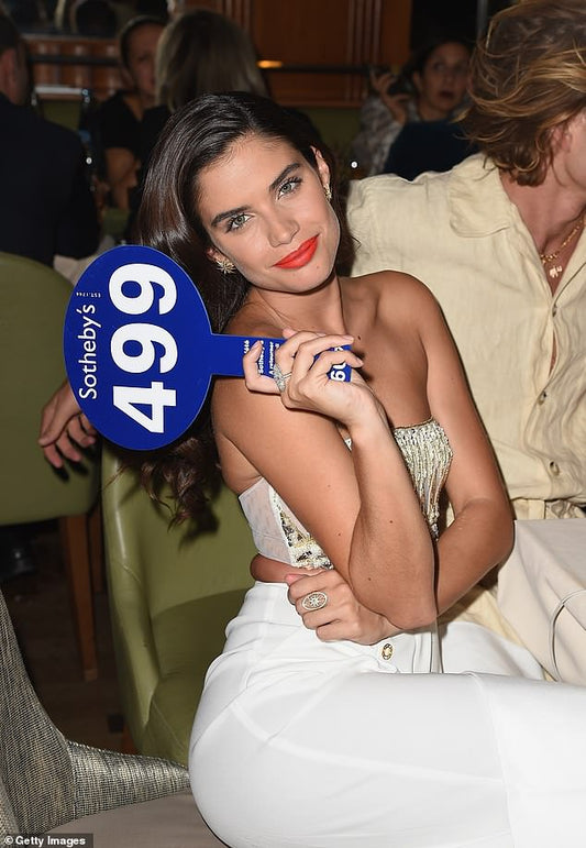 Sara Sampaio Wearing Colette at the Naked Heart France Gala Dinner 9.27.18