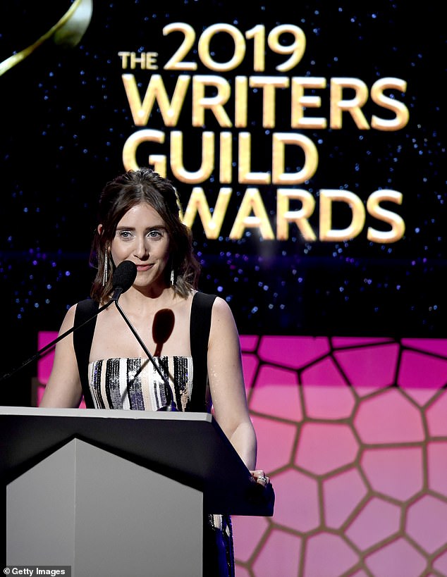 Alison Brie wearing Colette to Writer's Guild Awards 02.17.19