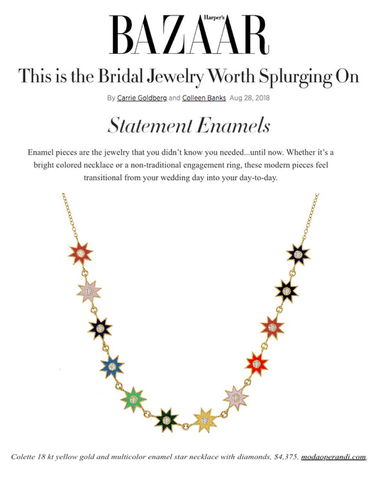 Colette Jewelry featured in Harper's Bazaar