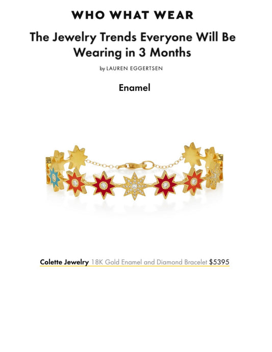 Colette Jewelry featured in WhoWhatWear.com