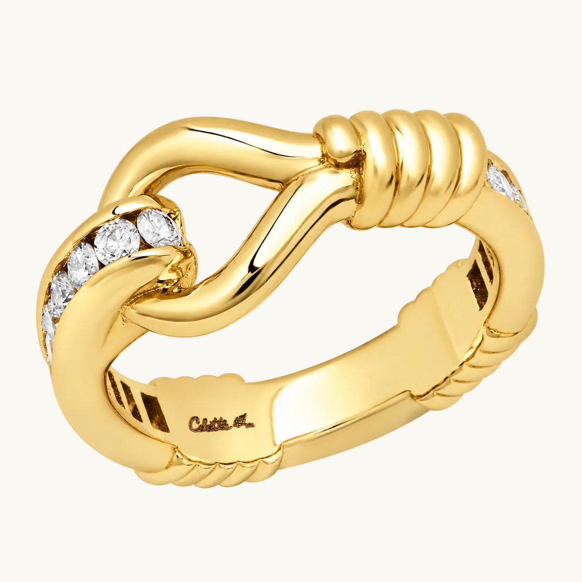 TOI ET MOI Madame Ring Pavé | Colette Jewelry