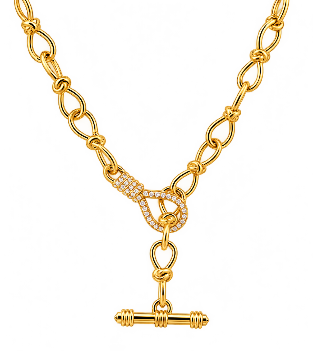 TOI ET MOI T-Bar Necklace | Colette Jewelry