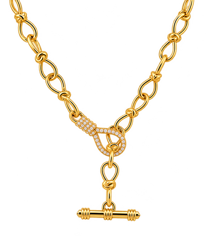 TOI ET MOI T-Bar Necklace | Colette Jewelry