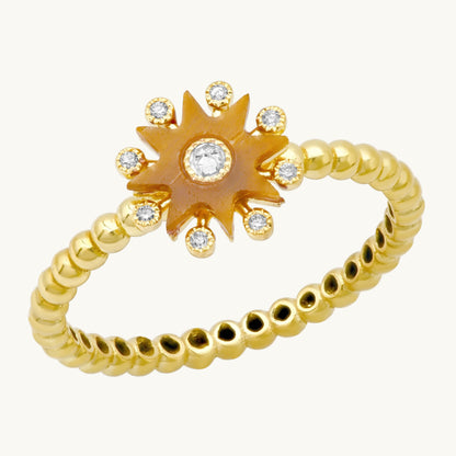 Comète Bubble Ring in 18K Rose Gold — Colette Jewelry