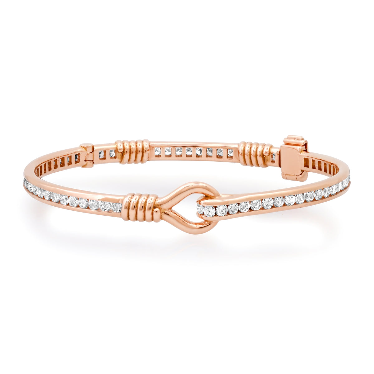 Toi et Moi Bracelet in 18K Gold with White Diamonds | Colette Jewelry