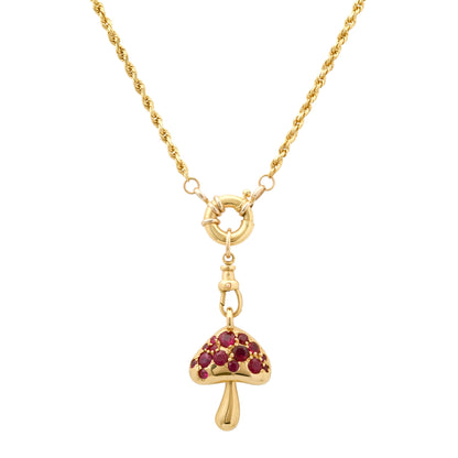 SYC Mushroom Pendant with Chain | Colette Jewelry