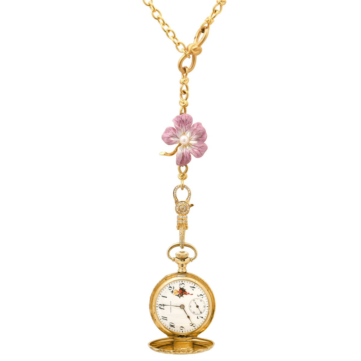 Antique Sweet Pea Watch 18K Gold | Colette Jewelry
