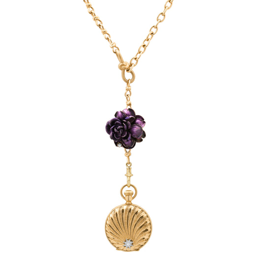 Antique Cornflower Watch in 18K Gold | Colette Jewelry