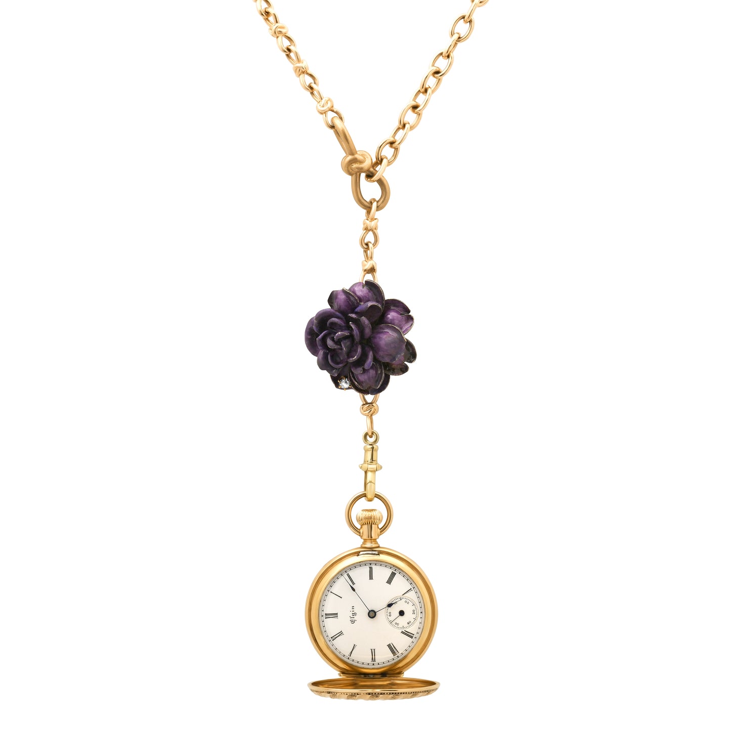 Antique Cornflower Watch in 18K Gold | Colette Jewelry