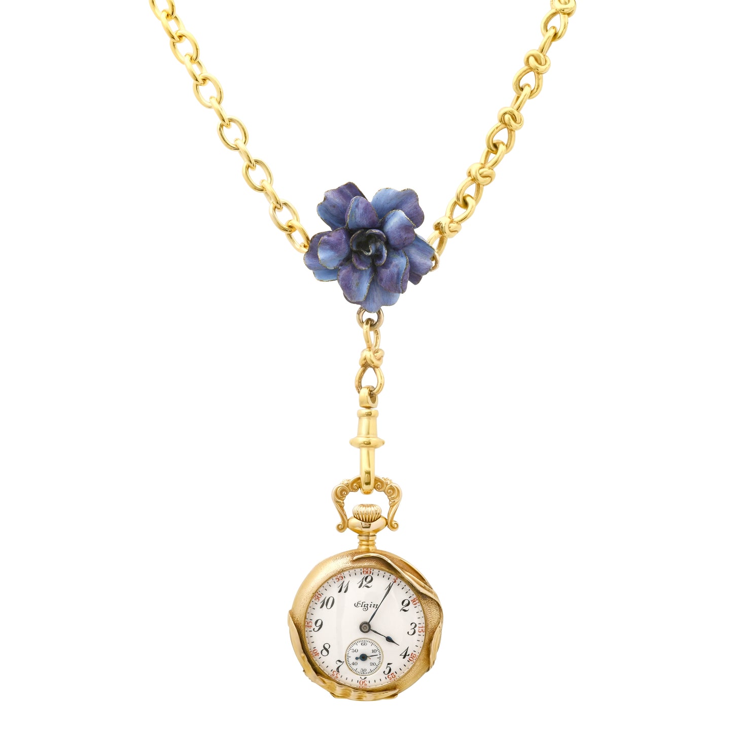 Antique Rose Watch 18K Gold Diamond Colette Jewelry