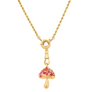 Mushroom Pendant with Pearls in 18K Gold | Colette Jewelry