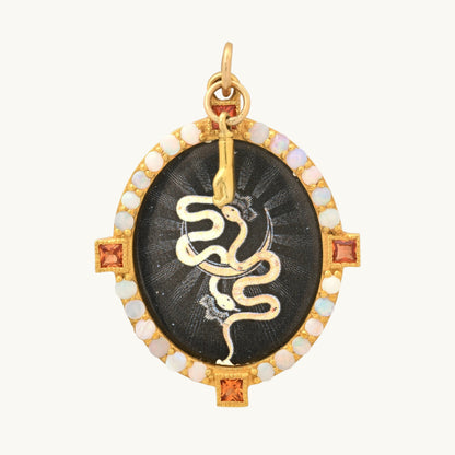 The Snake Big Medal — Colette Jewelry