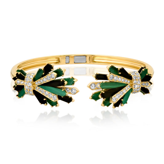 Double Penacho Fan Bangle — Colette Jewelry