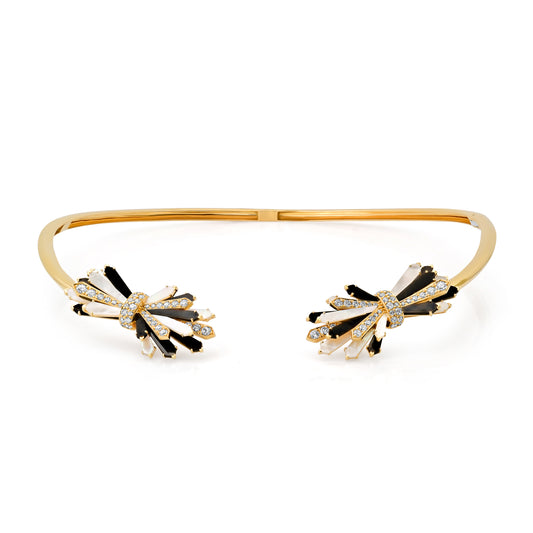 Double Penacho Fan Choker – 3 Combinations | 18K Gold | Colette Jewelry