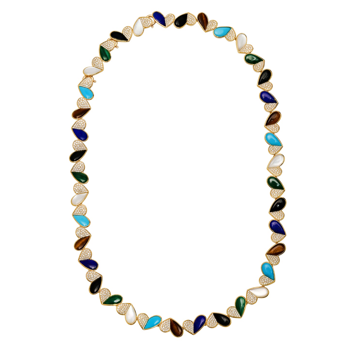 Infinity Heart Necklace in 18K Gold | Colette Jewelry