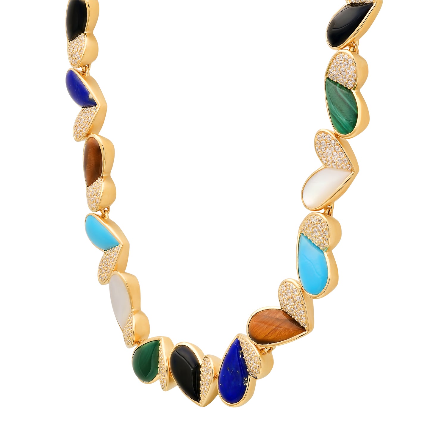 Infinity Heart Necklace in 18K Gold | Colette Jewelry