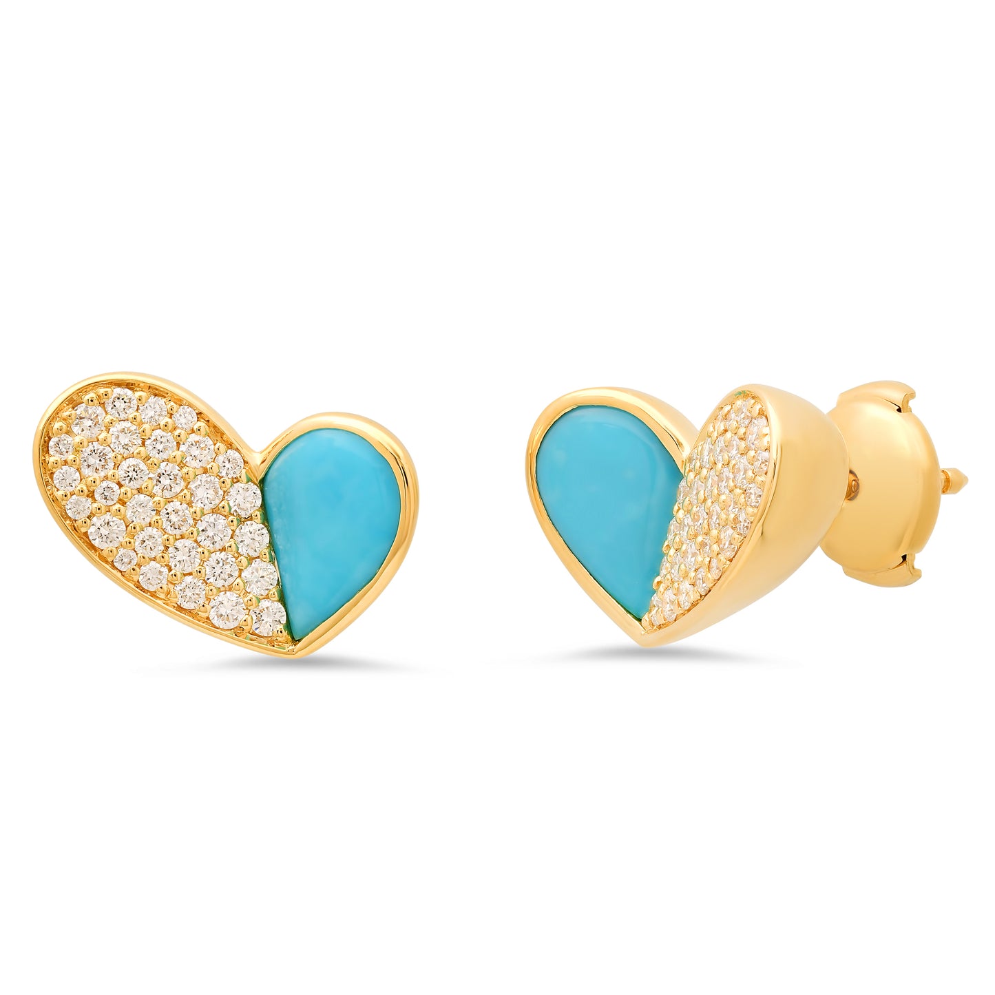 Sofia Studs — 18K Gold Gemstone Earrings | Colette Jewelry