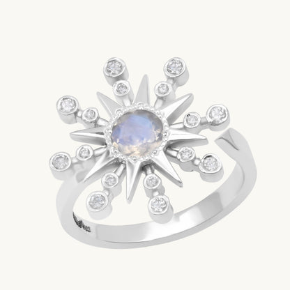 Star Ring with Birthstones — Colette Jewelry