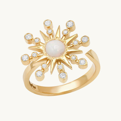 Star Ring with Birthstones — Colette Jewelry