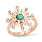 Colette Star Ring - with 12 Birthstones