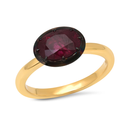 ANIS Ruby Round Ring | Colette Jewelry