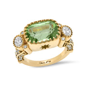 Mint Tourmaline Empire Ring in 18K Gold | Colette Jewelry