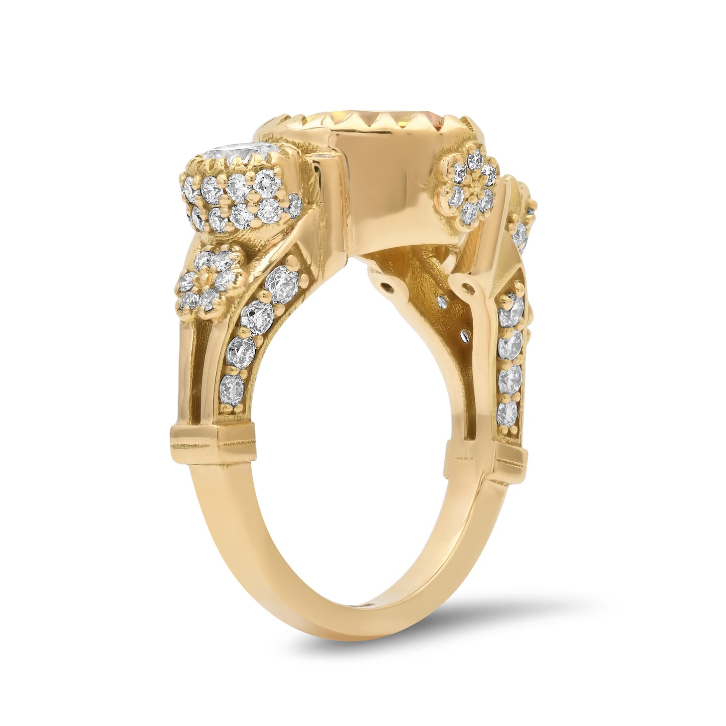 ANIS Charlotte Ring | 18K Yellow Gold & Yellow Sapphire | Colette Jewelry