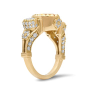 Yellow Sapphire Empire Ring in 18K Gold | Colette Jewelry