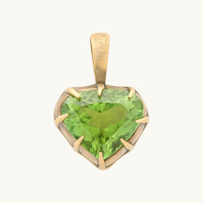 ANIS Agar Charm Pendant in 18K yellow gold with tourmaline — Colette Jewelry