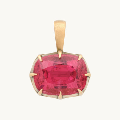 ANIS Agar Charm Pendant in 18K yellow gold with tourmaline — Colette Jewelry
