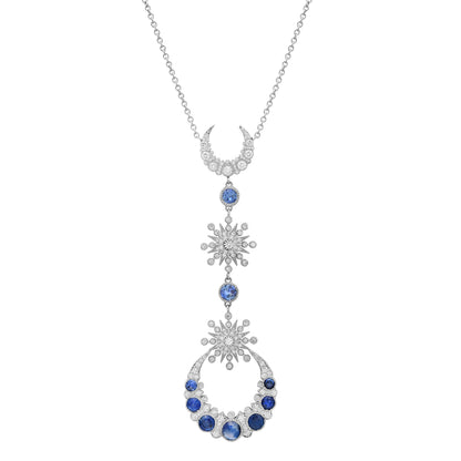 Celestial Passage in 18K white gold with white diamond — Colette Jewelry