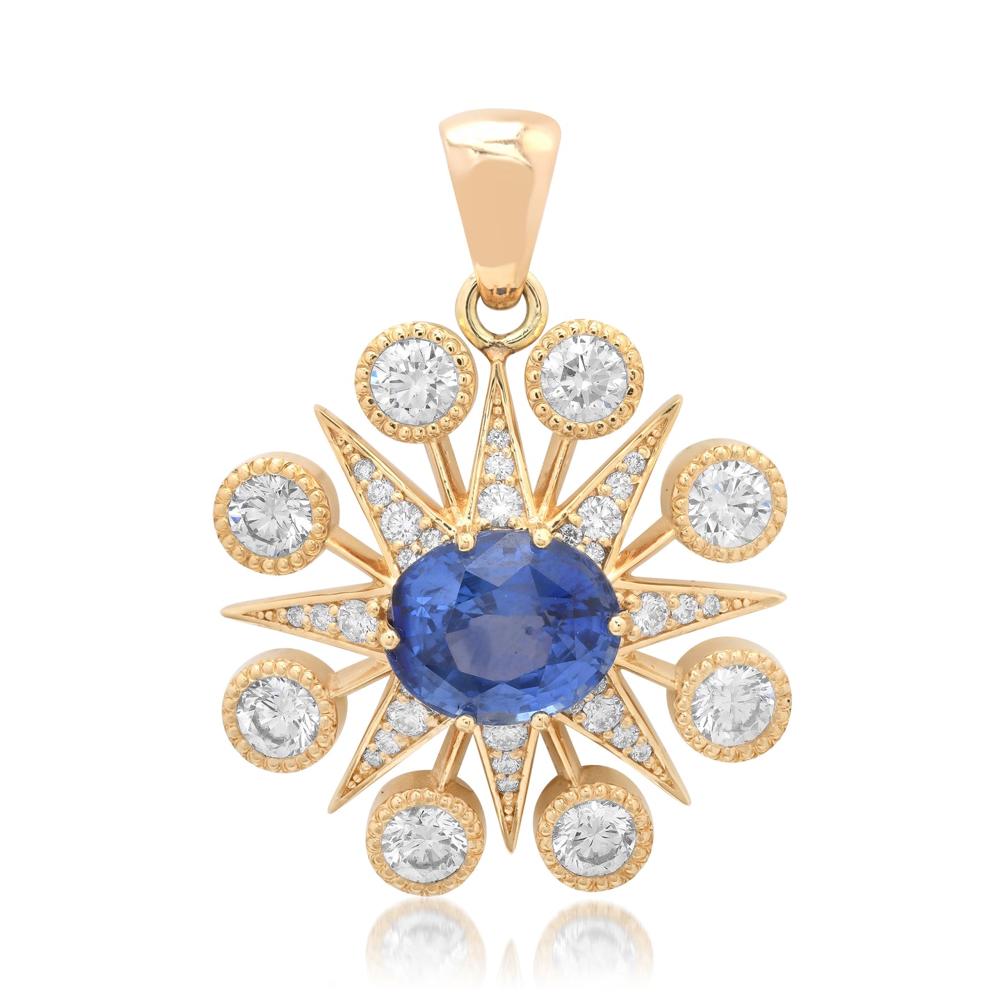 Ceylon Sapphire Pendant | Colette Jewelry