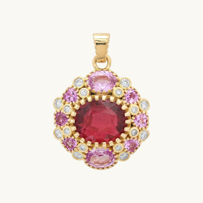 ANIS Lagrimitas Pendant in 18K yellow gold with white diamond — Colette Jewelry