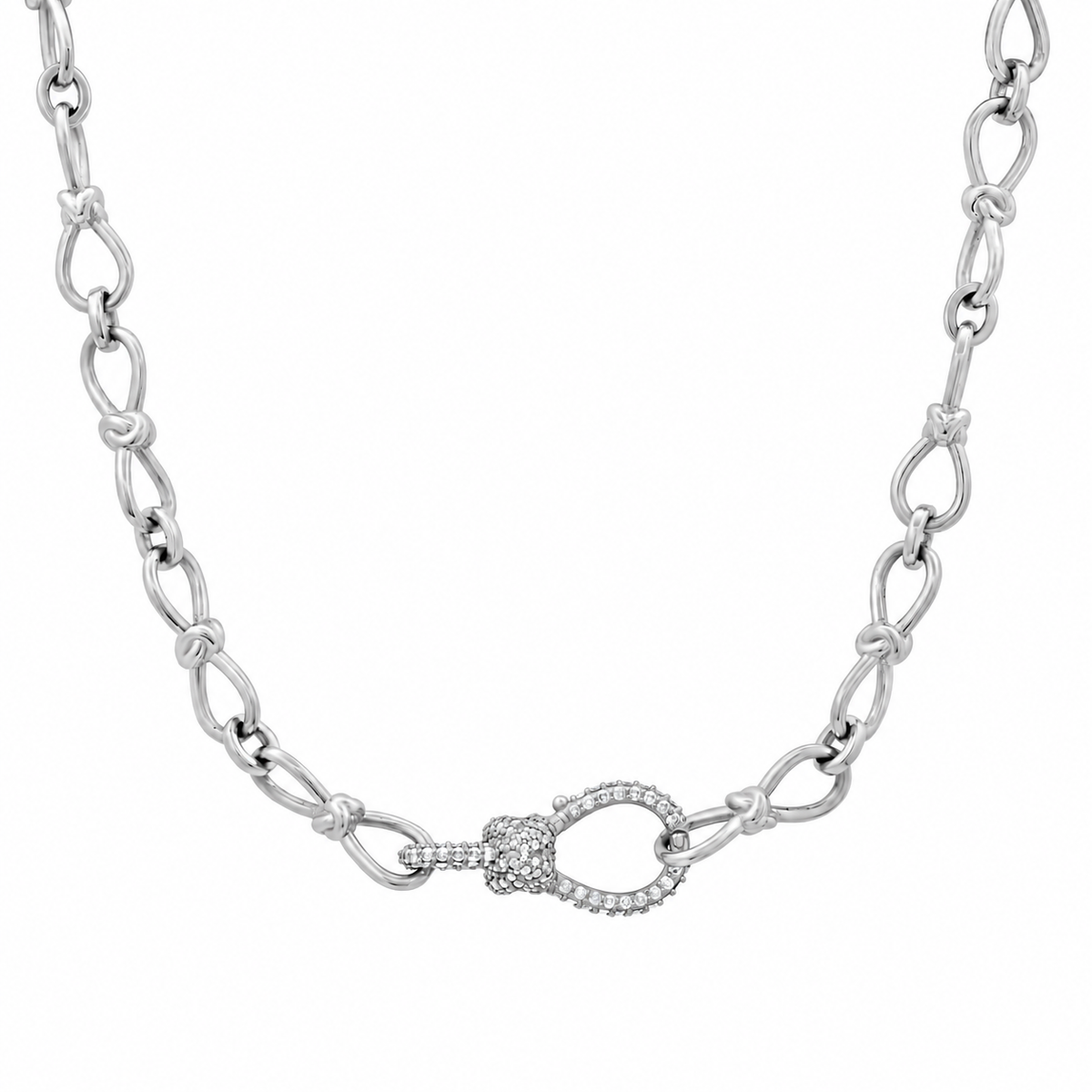 TOI ET MOI Madame Necklace with Pavé Locket | Colette Jewelry